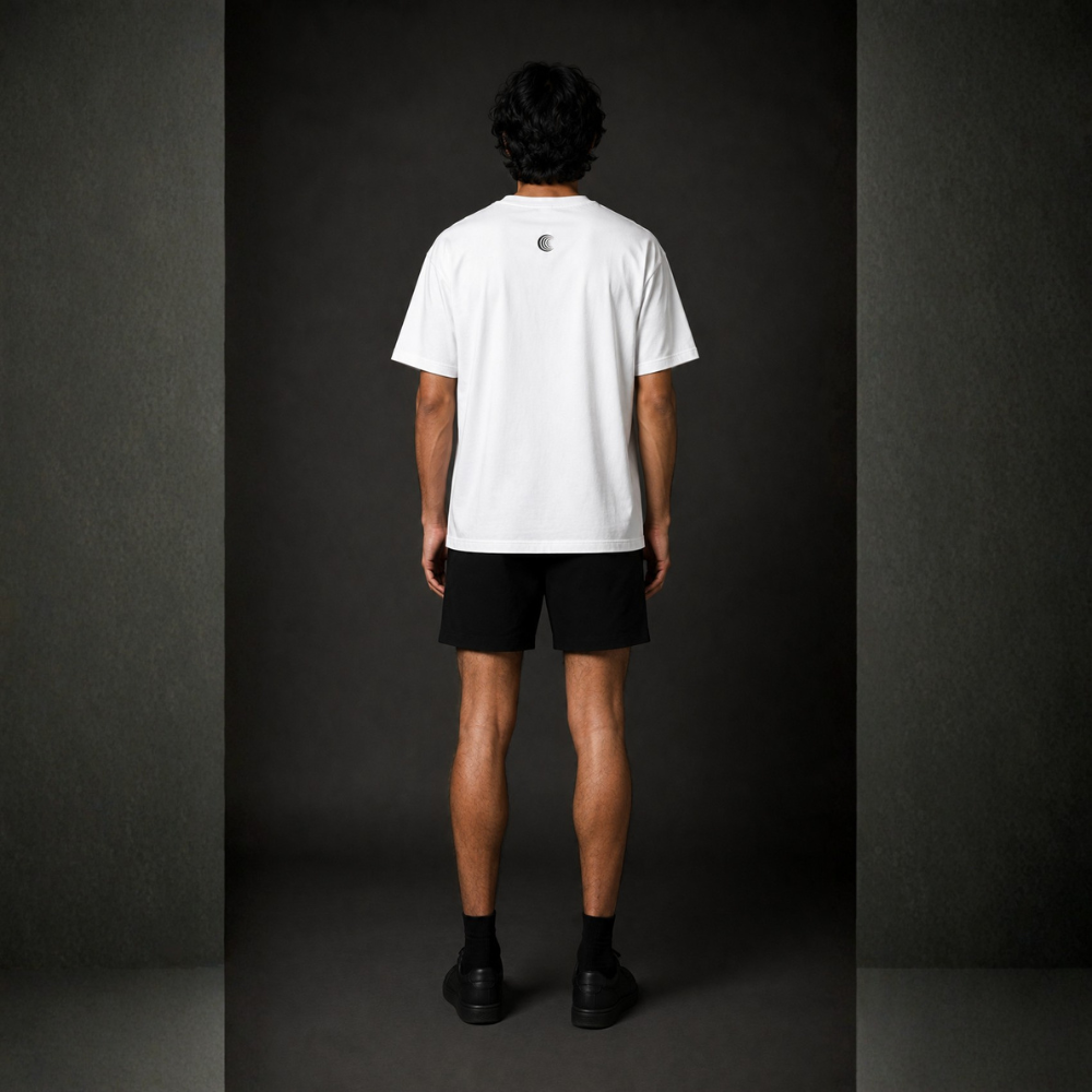 Cuantic Spanish Phrase Tee — "Vivimos en un holograma" Minimal Graphic T‑Shirt - Image 7